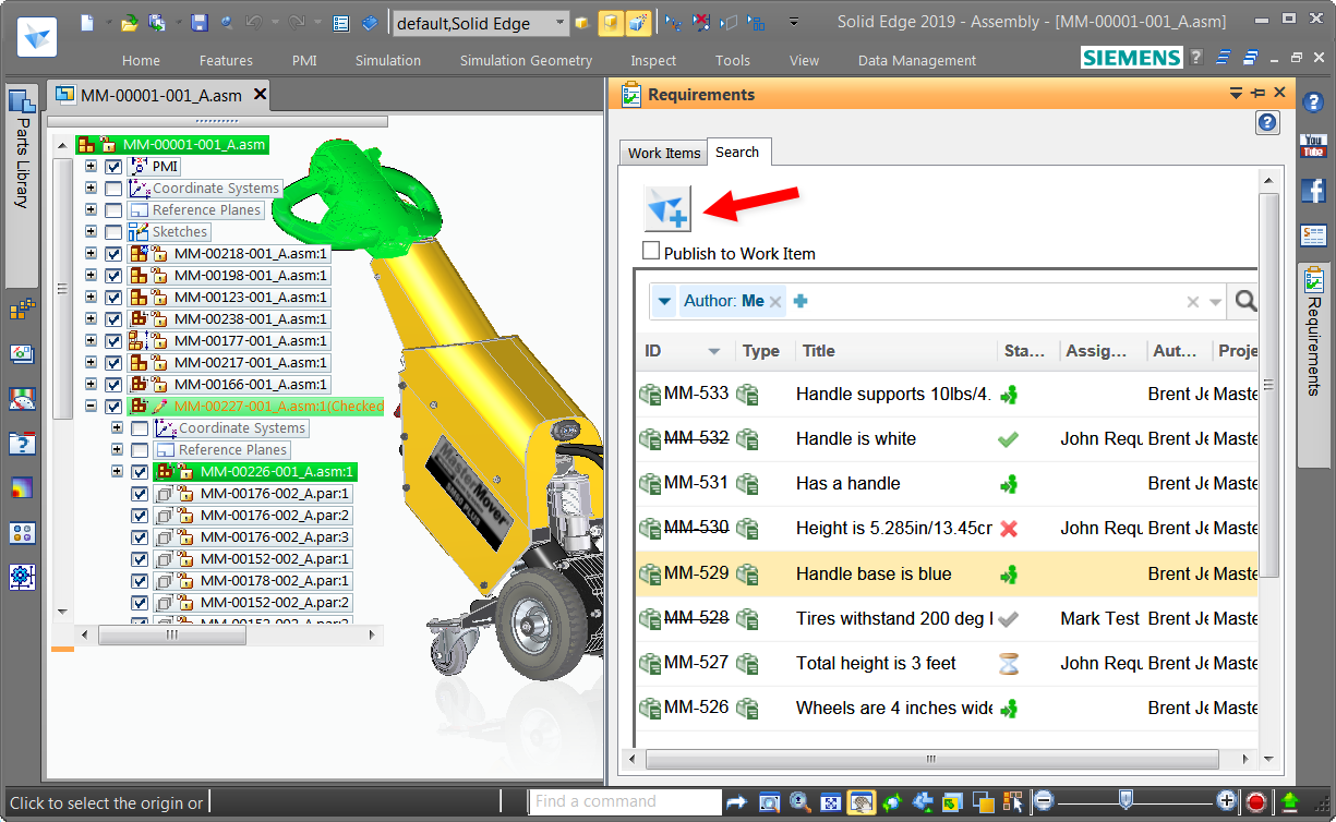 Meet the Right Requirements On Time with Solid Edge Requirements Management