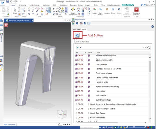 Accurately Link and Track Requirements with Solid Edge Requirements