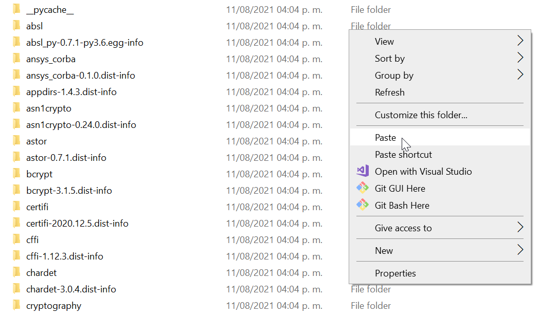 Export/Import Global Parameters to/from Excel using the python interpreter