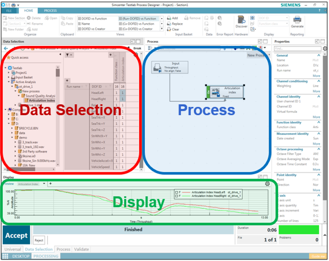 Simcenter Testlab Neo: Modulation Metrics