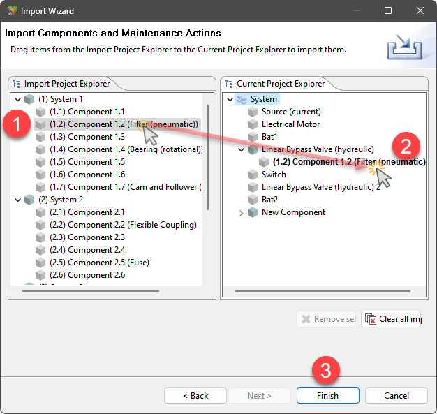 How to import Excel System Structure in MADE?