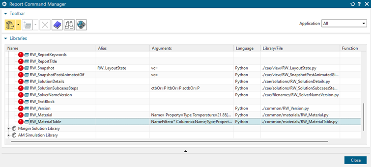 How to modify an existing Python-script for Simcenter 3D Report Writer ...